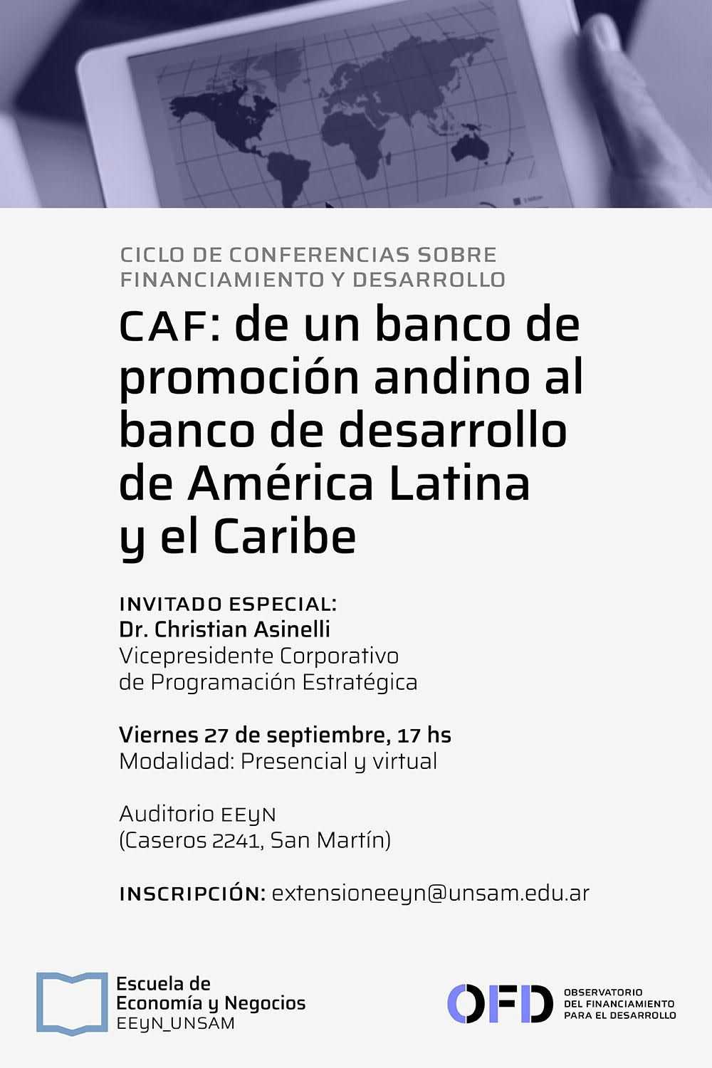 Ciclo de conferencias sobre financiamiento y desarrollo